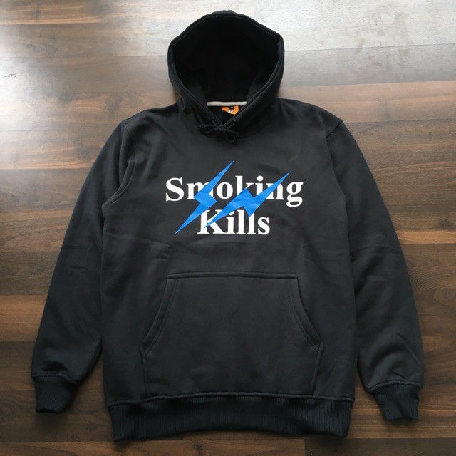 HOODIE FUCKING RABBITS SMOKING KILLS PREMIUM BRS ARB