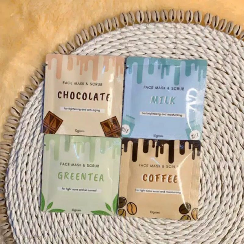 (BPOM) Organic face mask &amp; scrub By Mooya