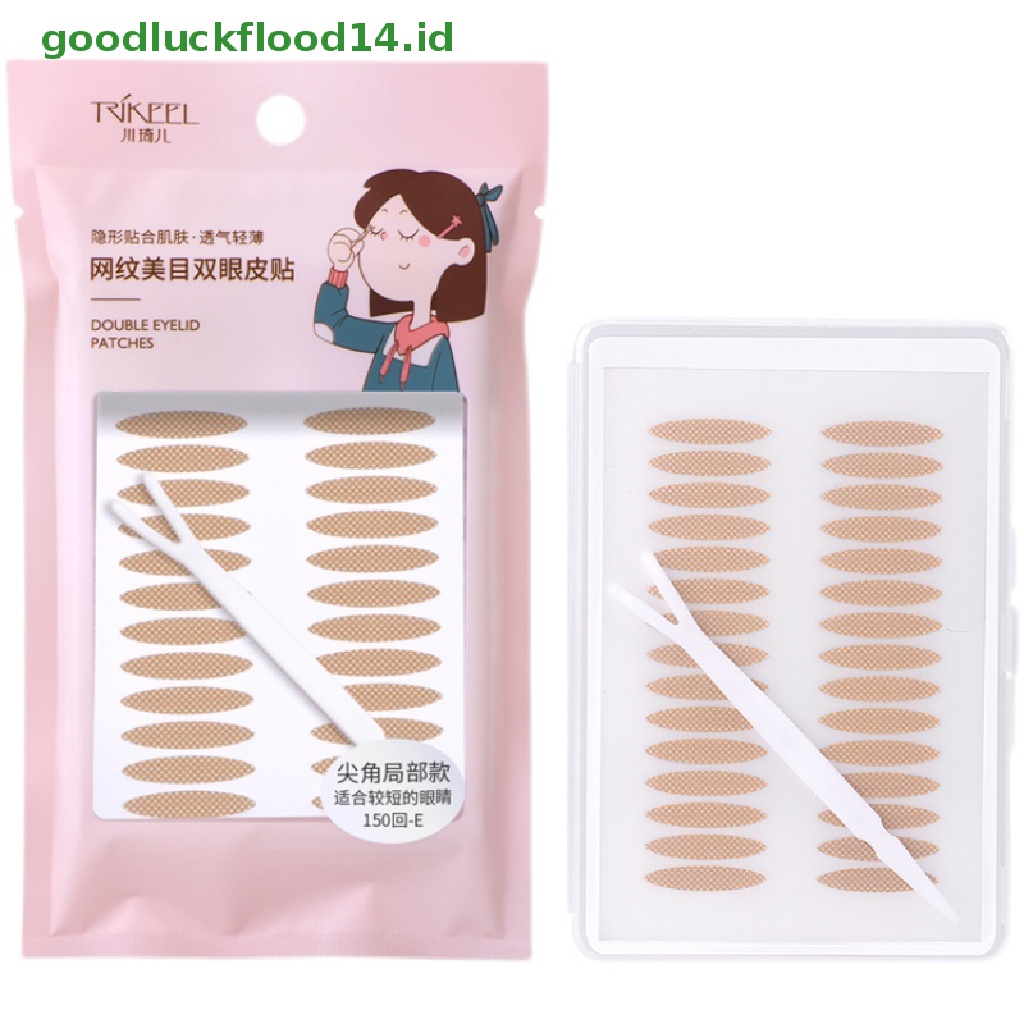 (GOOGFOUR) Stiker Lipatan Mata Invisible Untuk Makeup