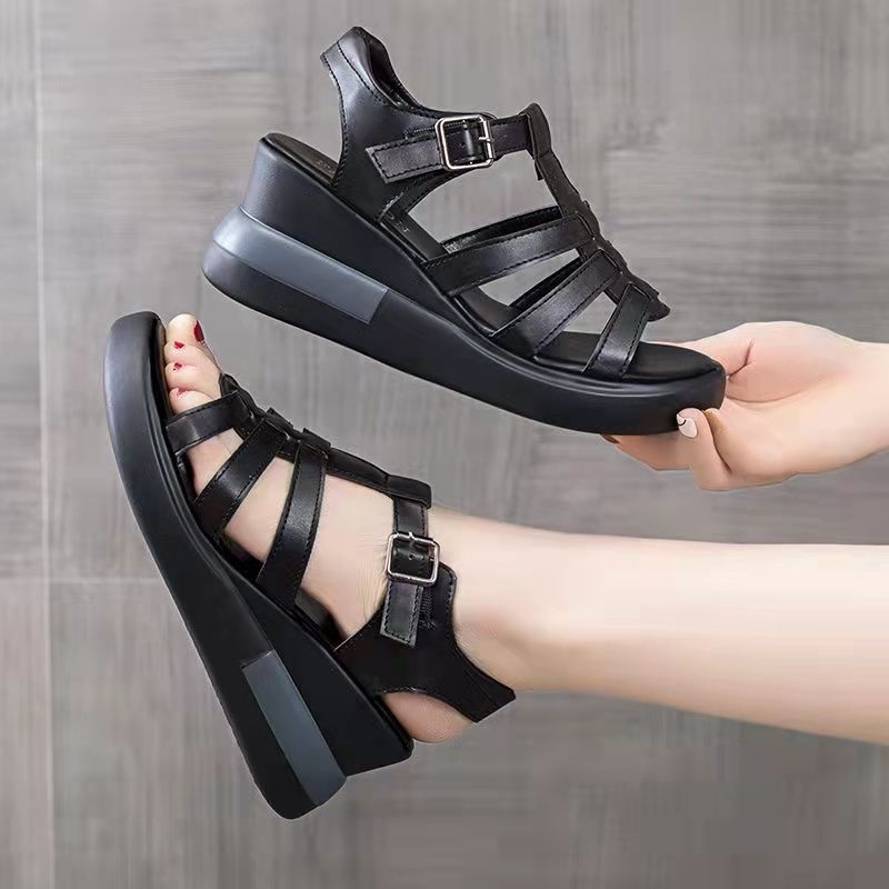 Zealo.Shoes 138 Sandal Import Korea Fashion Sepatu Sandal Wedges Wanita Premium Quality