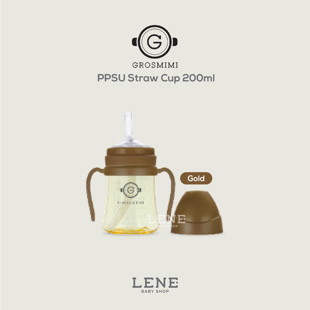 Grosmimi PPSU Straw Cup 200ml &amp; 300ml