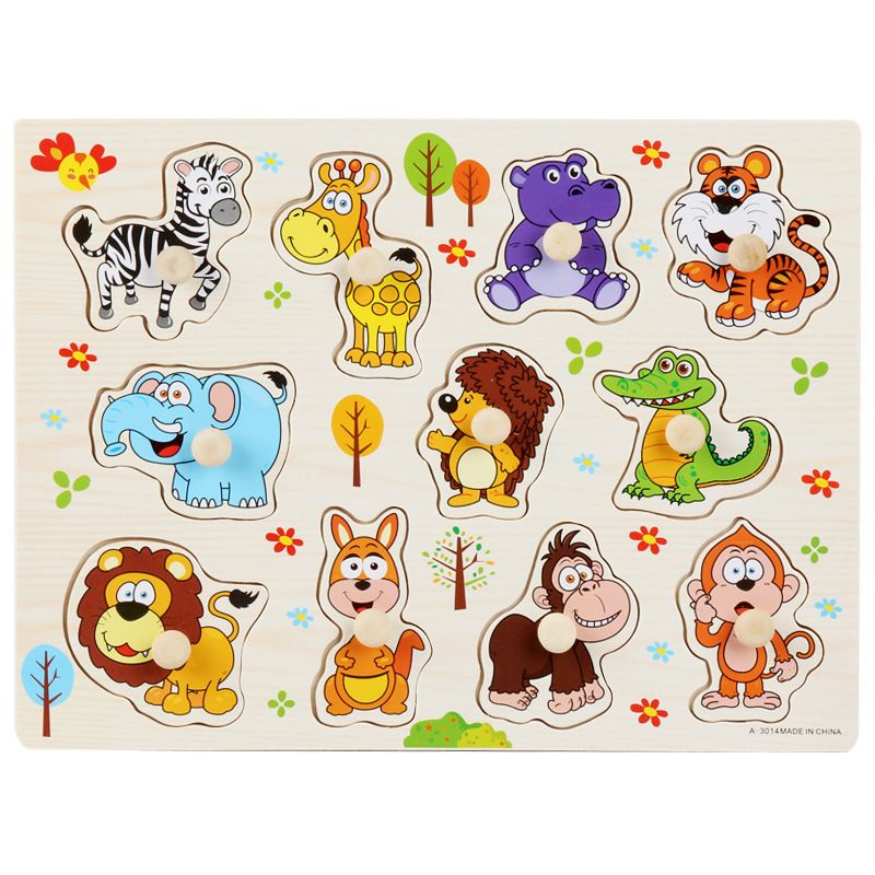 Mainan Anak PUZZLE BOARD SET Puzzle Kayu Edukasi Anak Puzzle Wooden