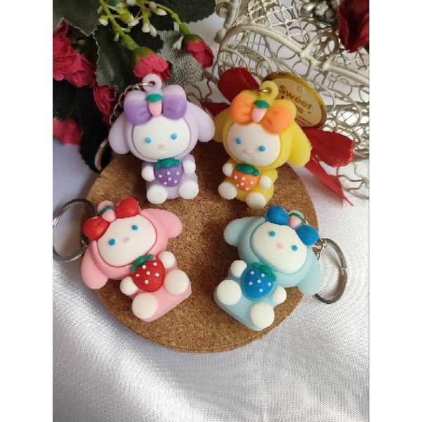 Gantungan Kunci Boneka Melody Lucu Gemoy - Ganci aksesoris import