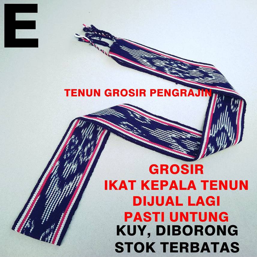 𝗕𝗜𝗚 𝗦𝗔𝗟𝗘 TERLENGKAP!!! Ikat Kepala Tenun Etnik Motif Toraja Kalimantan Dayak