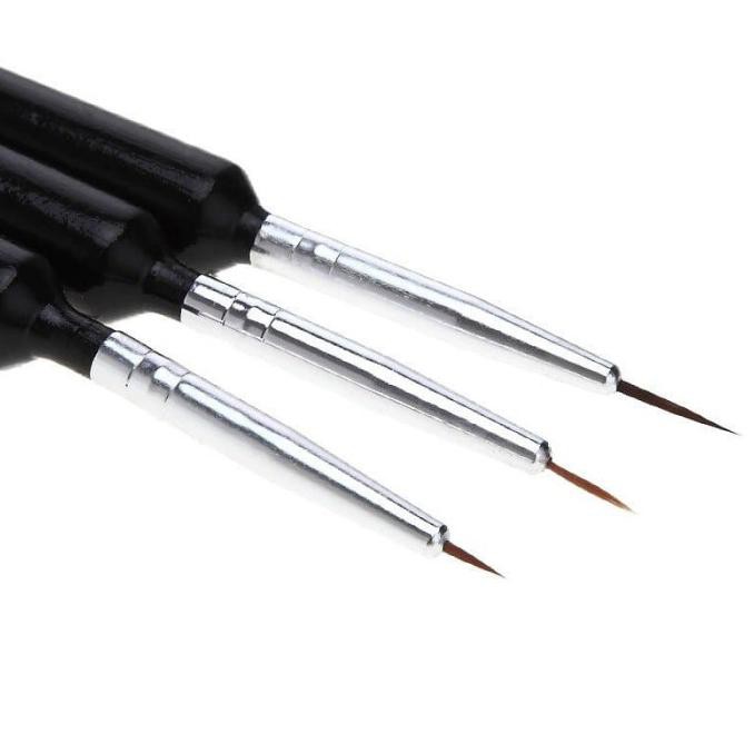 

TERMURAH Kuas Seni Lukis Tipis Liner Brush 3 pcs Kode 420