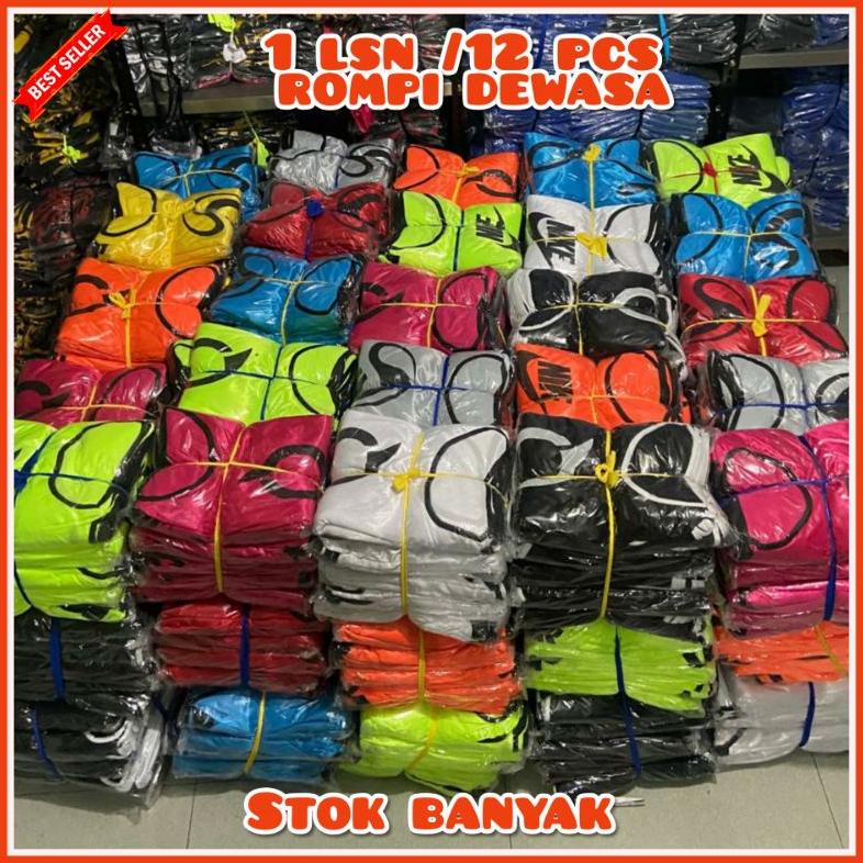 ( Promo ) 12 Pcs Rompi Bola  12 Pcs Rompi Futsal  1 Lusin Rompi Olahraga