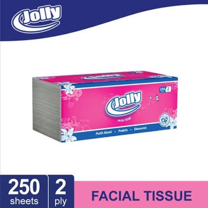 JOLLY Facial Tissue Tisu 2ply