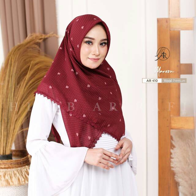 Hijab segi empat arrafi 410