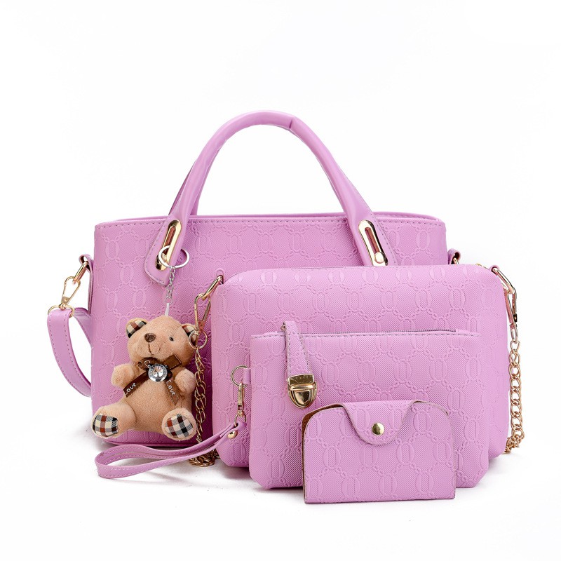 TAS DOLLY 4IN1 JX 100 (2 TAS BISA 1KG) TAS WANITA BEST SELLER - TAS TEDDY 4IN1 - TAS IMPORT BATAM