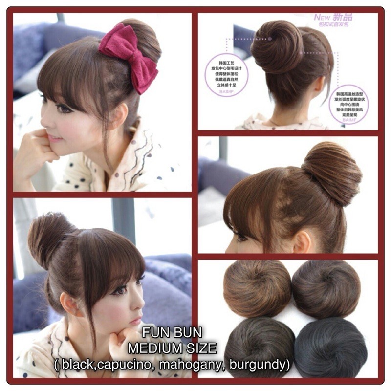 FUNBUN/CEPOL KOREA/SANGGUL RAMBUT/HAIRPIECE/HEADPIECE/RAMBUT PALSU/FAKE HAIR