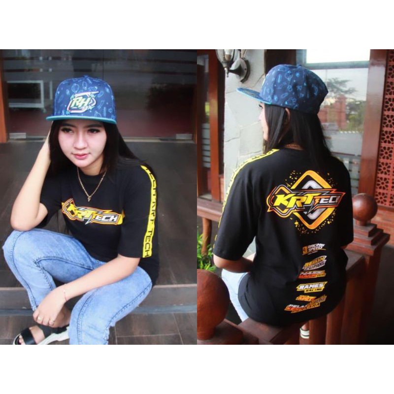 T-SHIRT RS27//KAOS KRT TECH// RACING SPEED ORIGINAL