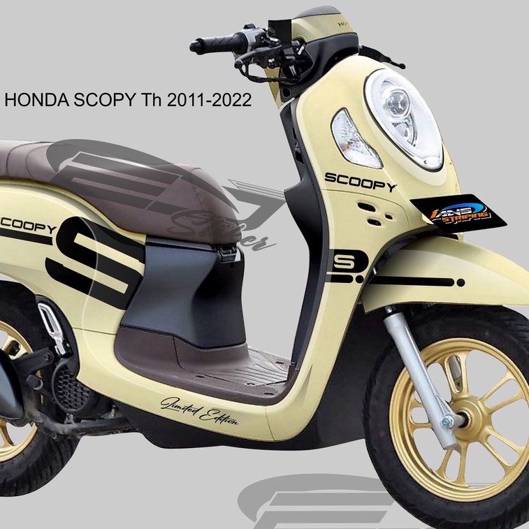 STIKER DECAL HONDA SCOOPY FULL BODY LILAC / DECAL STIKER SCOOPY 2021 2022