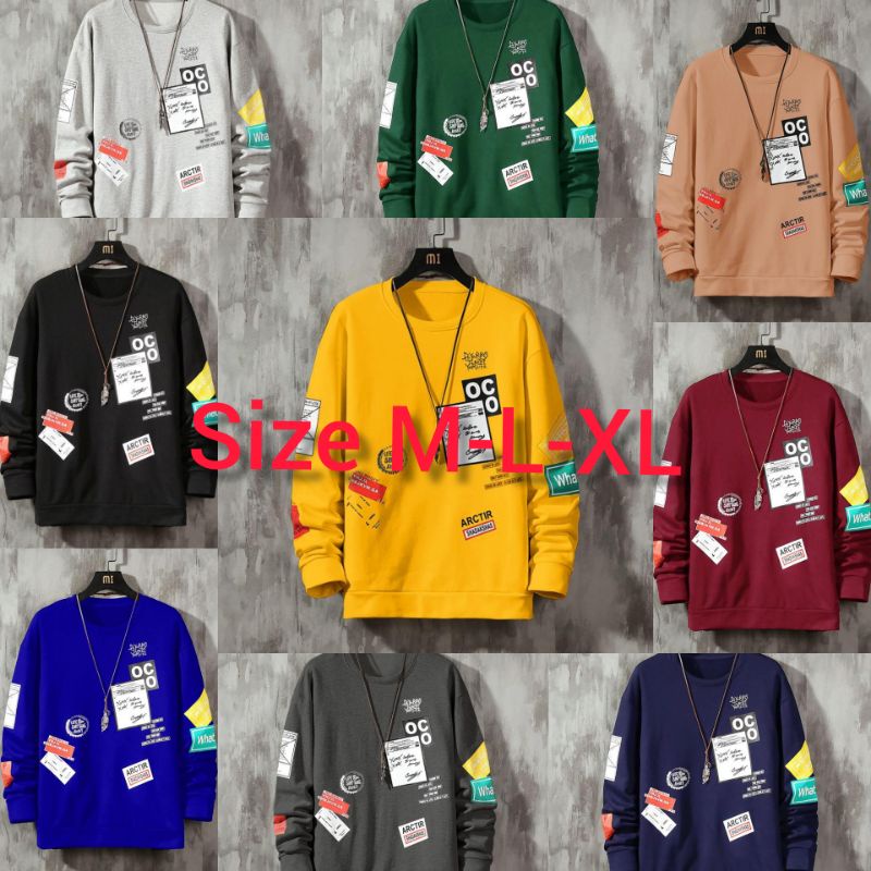 COD/DS/BAJU SWEATER OCO (M-L-XL)