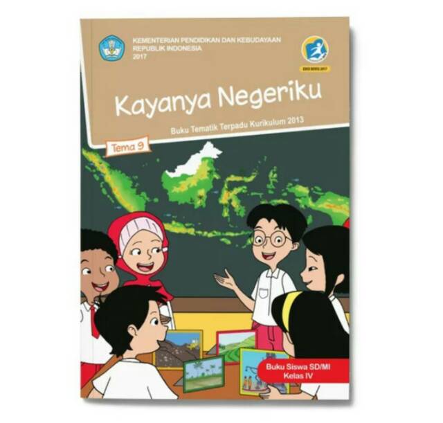 Harga paket 3 buku siswa dikbud k13 kelas 4 tema 7,8,9 revisi 2017/2018