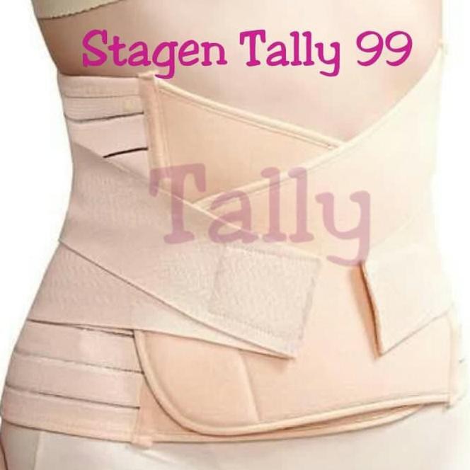 Y8G8 STAGEN KORSET PELANGSING PENGECIL PERUT REKAT TALLY 99 288 ORI - CREAM R9PV