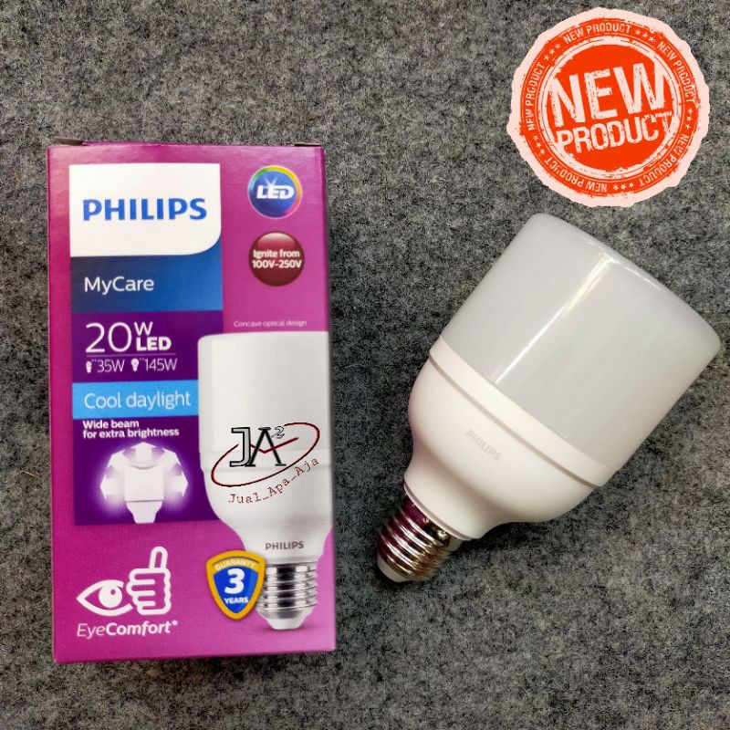 Jual Lampu Philips 20w Led Bright 20 Watt Putih Super Terang | Shopee ...