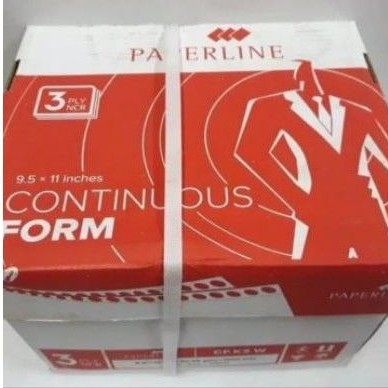 

Kertas Continuous Form Paperline 3 Play Hvs Ukuran Kwarto A4 Full set