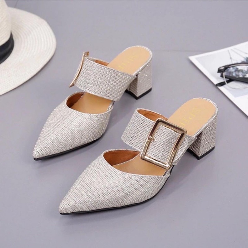 Heels wanita q801 import realpict