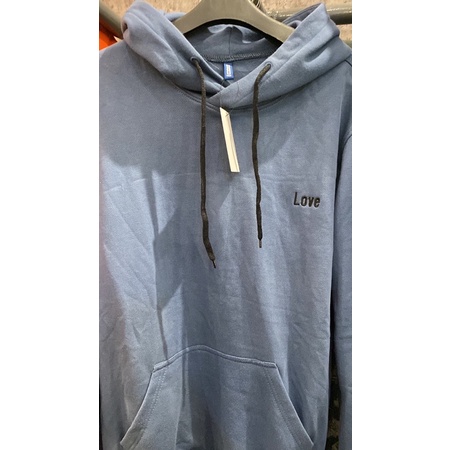 Hoodie Love Grey H*M