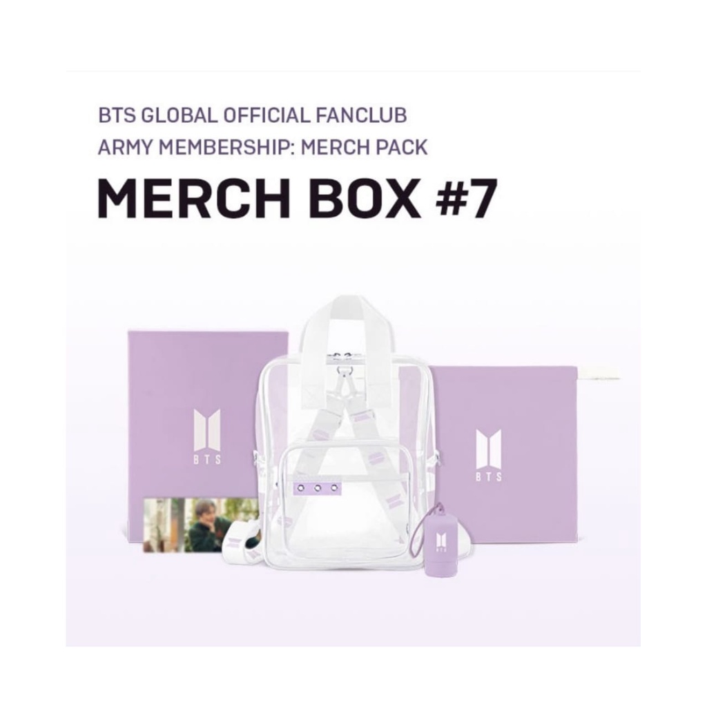 Ready BTS Clear Bag Merch Box #7