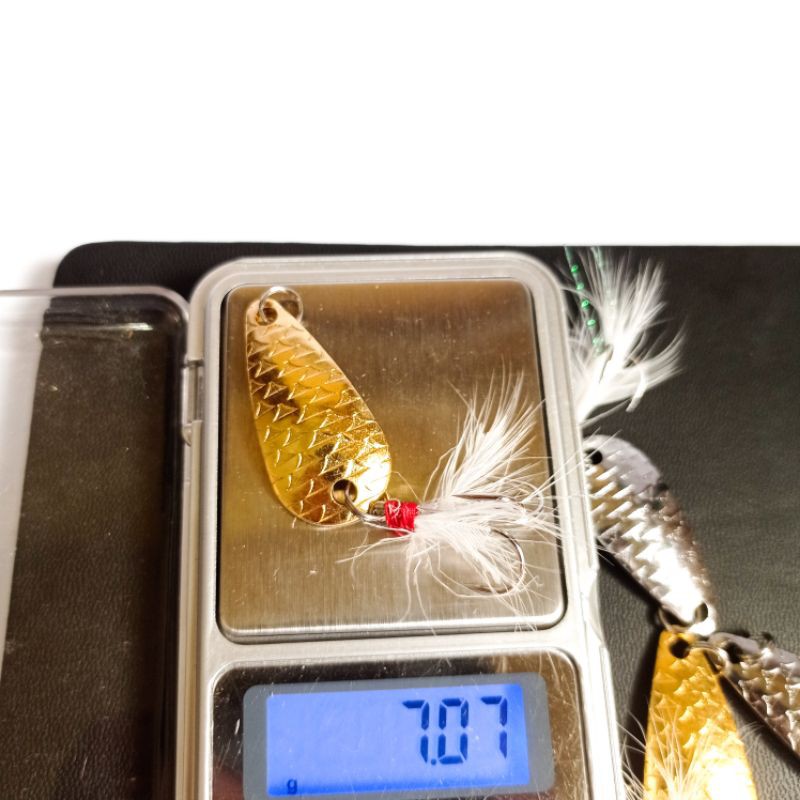 Lure Spoon Umpan Casting Hampala &amp; Gabus 7,5gr