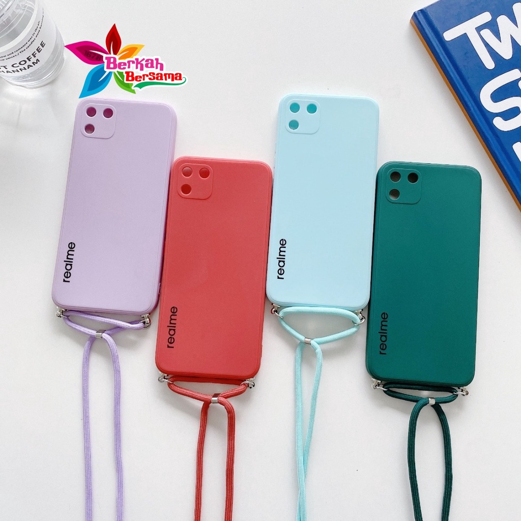 SOFTCASE SLINGCASE ORIGINAL SILIKON PELINDUNG KAMERA REALME 6 7 7I C17 8 PRO BB5647