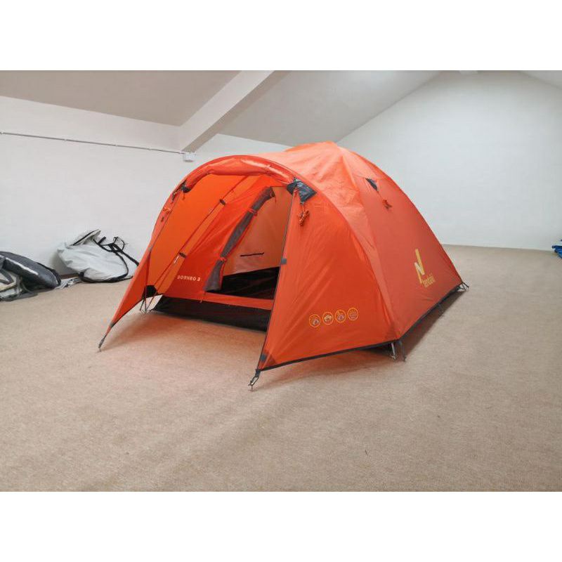 Tenda Camping Borneo 4 Dan Borneo 3 / Tendaki Dome / Double Layer
