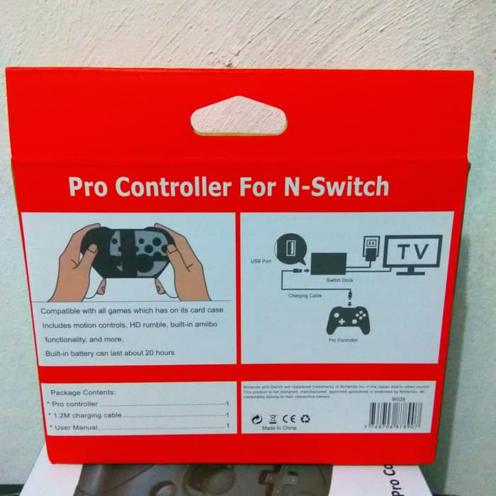 NINTENDO SWITCH PRO CONTROLLER SUPER SMASH BROS ULTIMATE