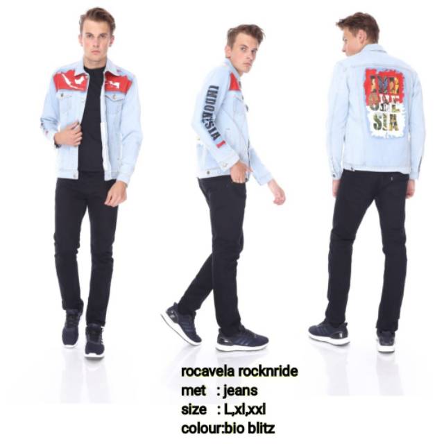 Jaket Jeans Pak Jokowi "Indonesia" Original unisex | Jaket Jeans Oversize Original|Jaket Jeans viral