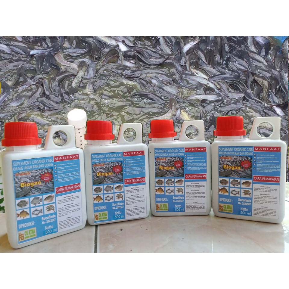 Probiotik Biogan Untuk Budidaya Lele 500ml