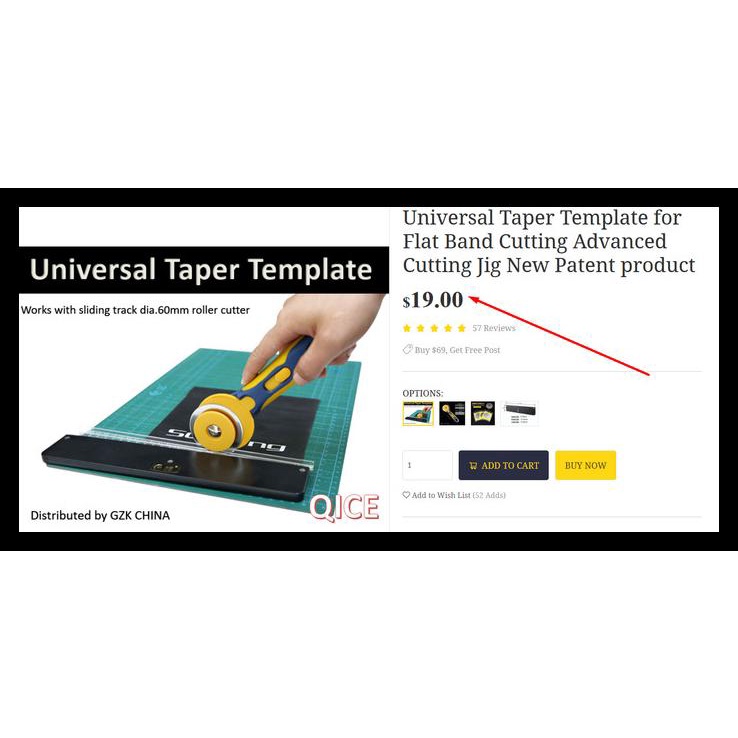 

TERBARUU!! Penggaris Karet Ketapel GZK - Universal Tapper PROMO