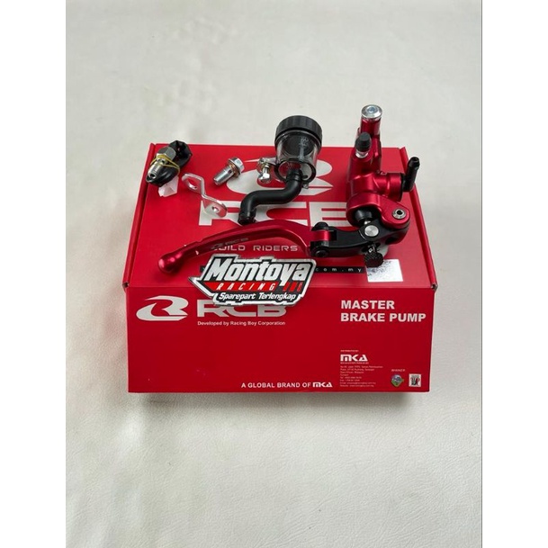 Master Rem RCB Racing Boy S1 Kanan Merah