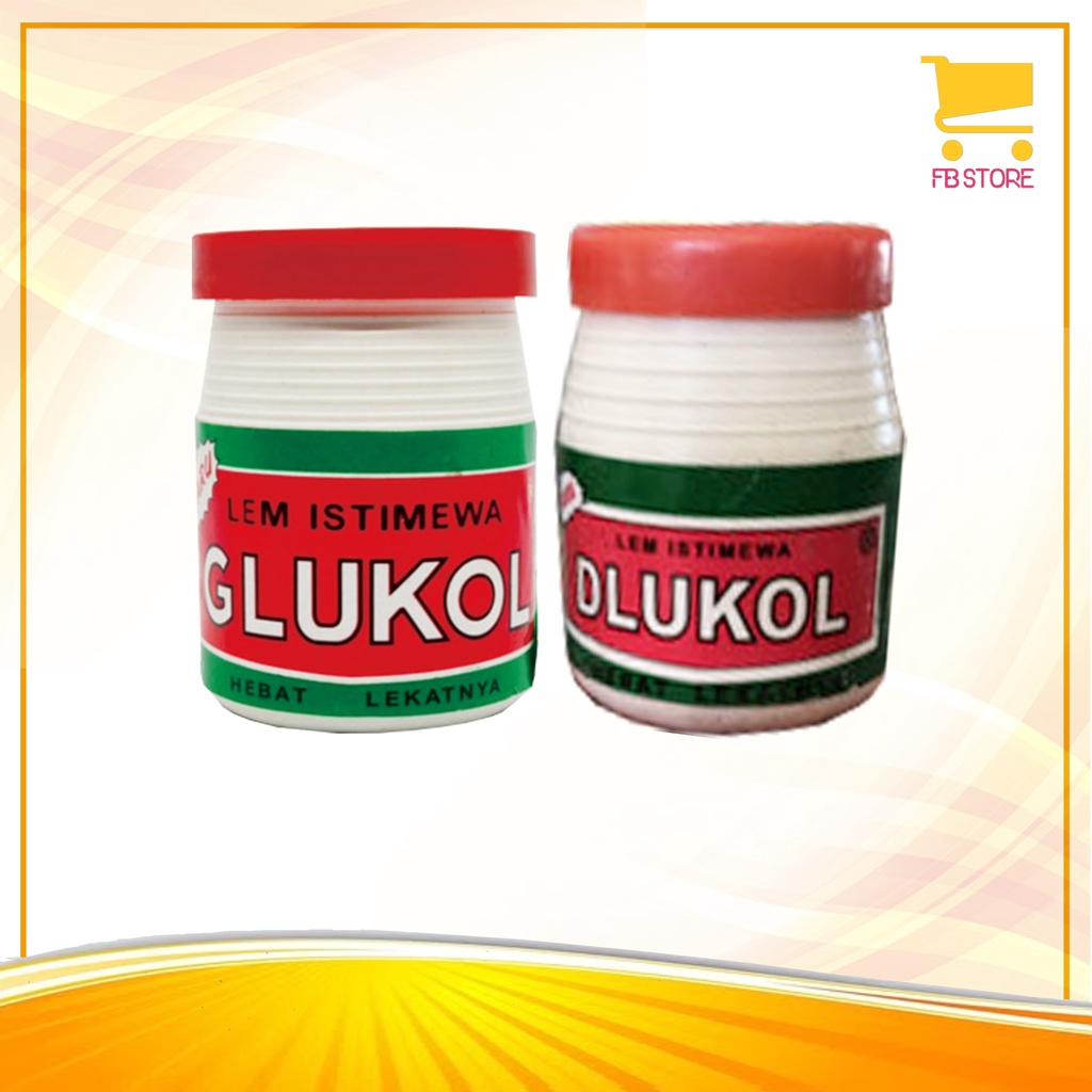 

Lem Kertas Glukol / Dlukol Kecil / Mini 30g