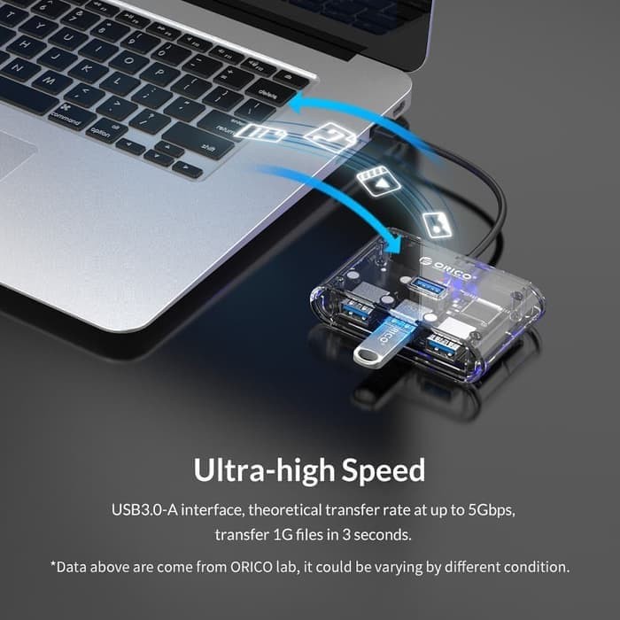 ORICO LV1U3-4A 4-port USB3.0 Hub