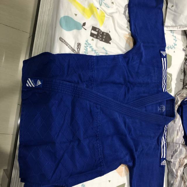 Judogi Adidas biru ukuran 170