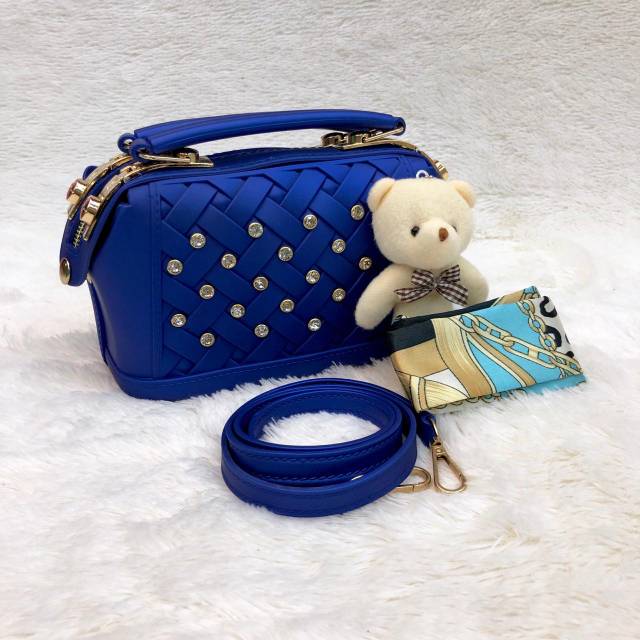 Tas Doctor Anyam Diamond Jelly Matte