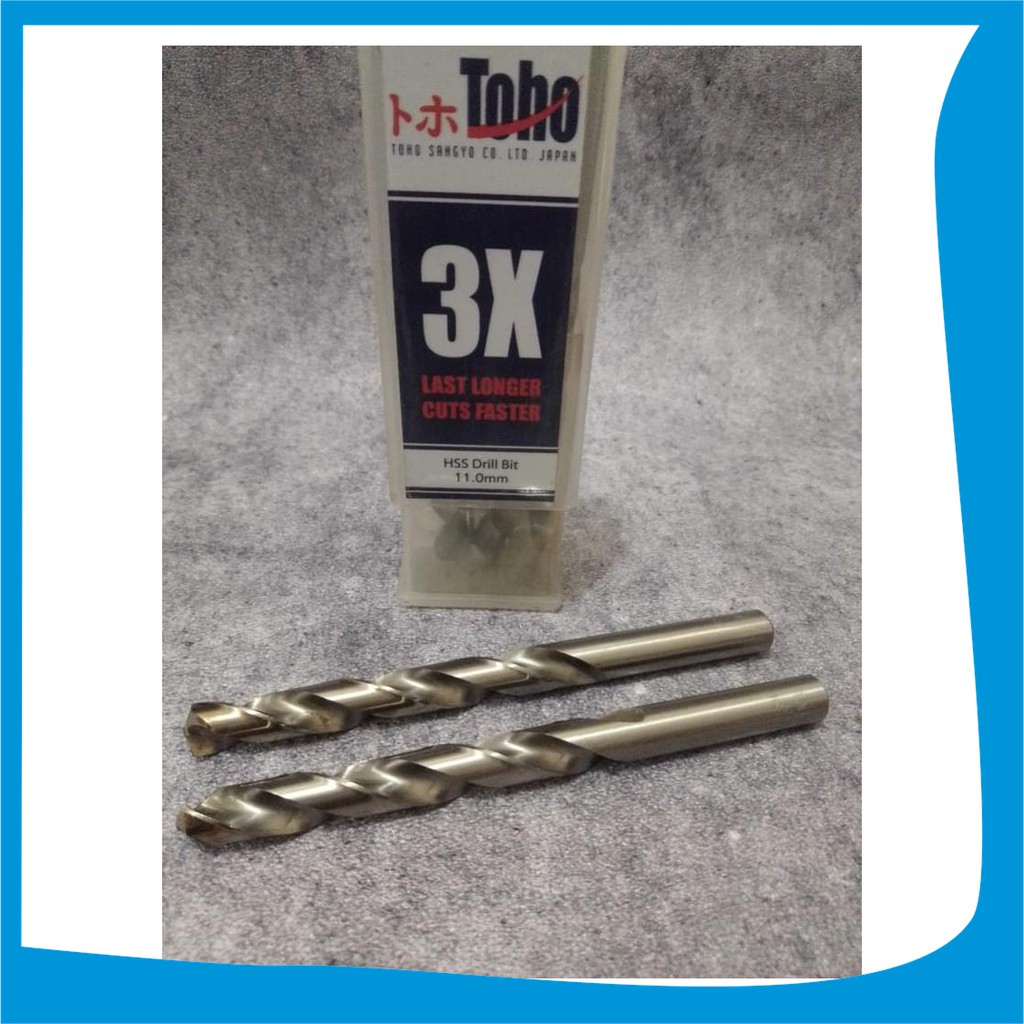 TOHO Mata Bor Besi 11 mm TOHO HSS Cobalt Stainless