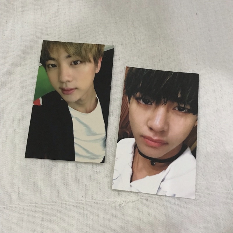 BTS HYYH pt 2 Album Photocard PC Jin V Taehyung