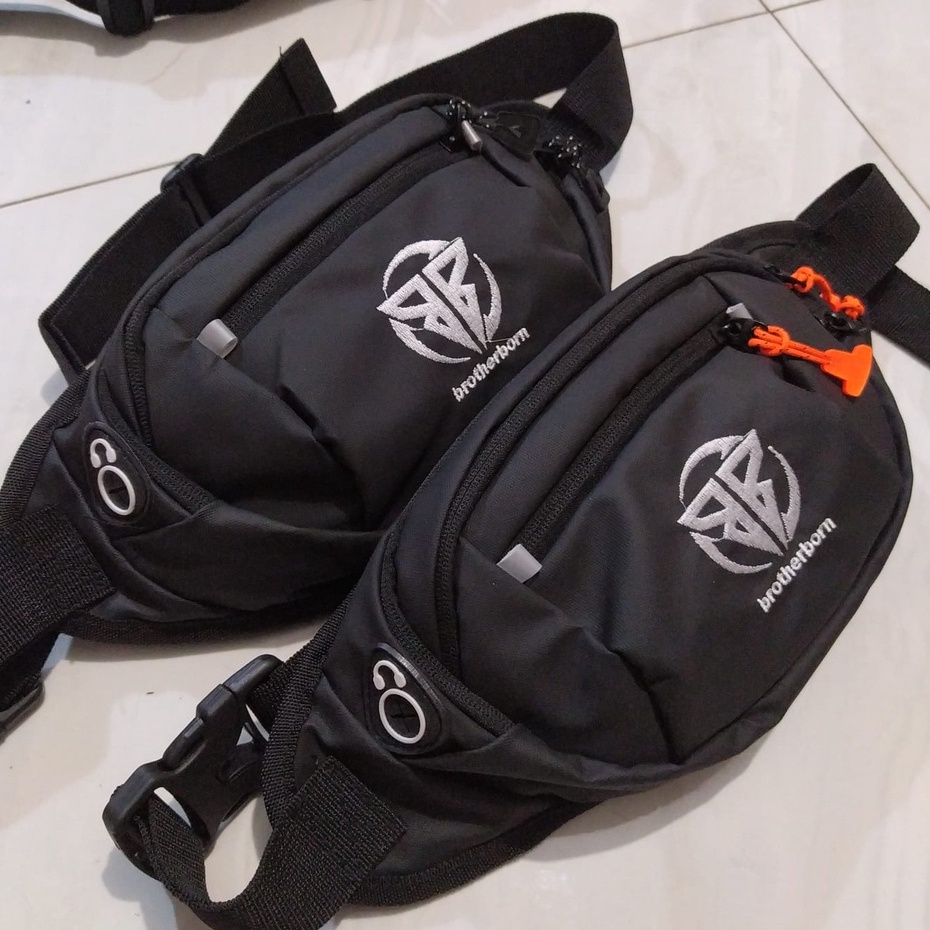 Tas Slempang pinggang Waistbag Pria Anti air keren