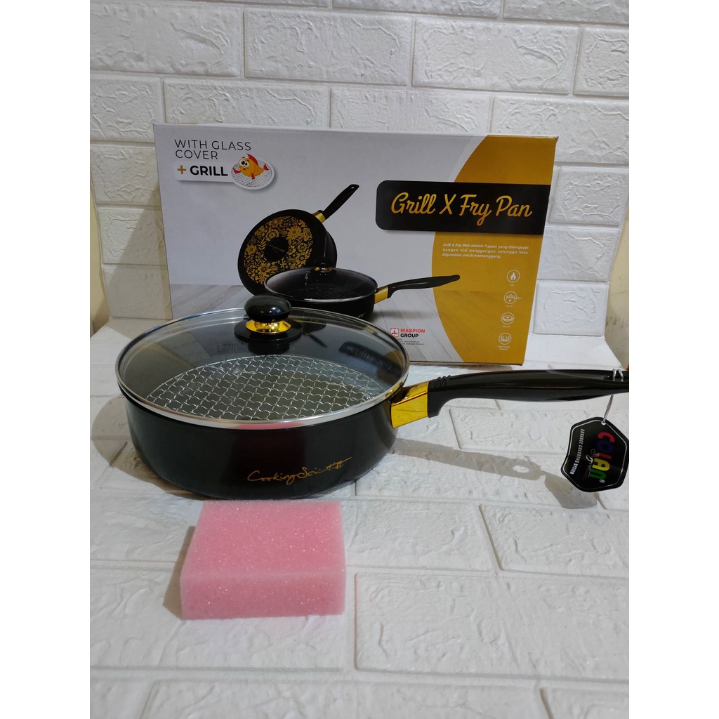 PANGGANGAN IKAN BULAT MASPION / GRILL X FRYPAN / PANGGANGAN MASPION
