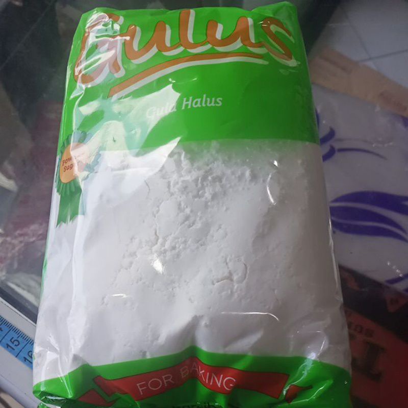 

gula halus merk gulus 500gr