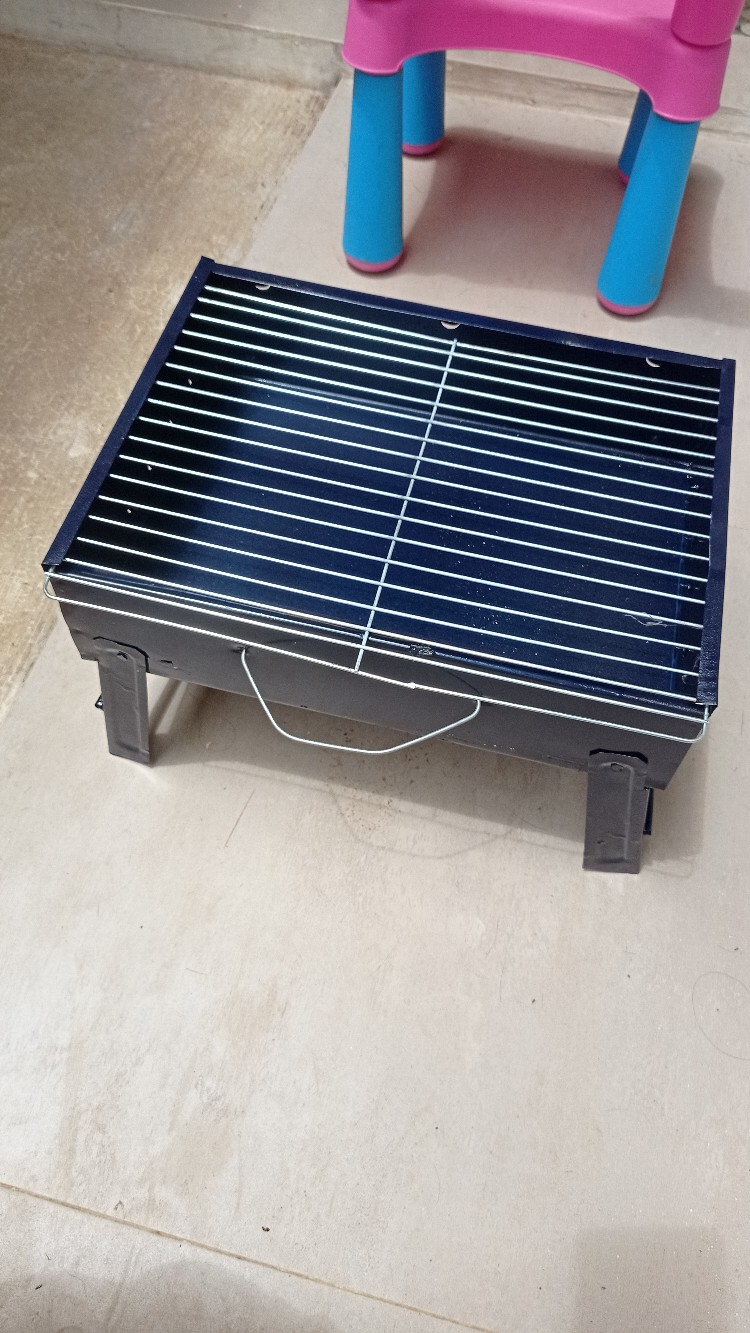 Panggangan Lipat Portabel/alat Panggang Grill/alat Panggang Serbaguna