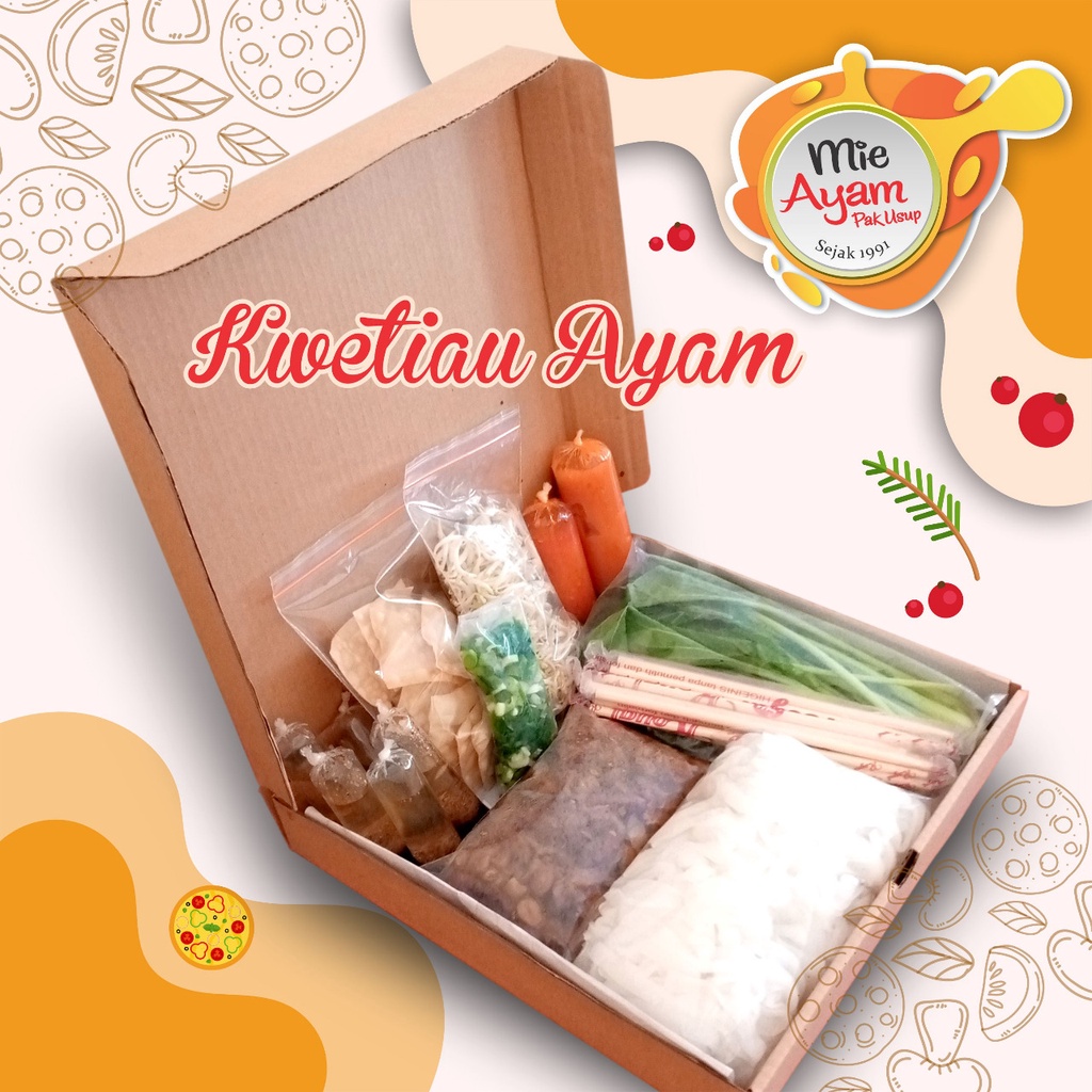 

Kwetiau in the Box Frozen Mentah Instan Tinggal Masak Enak Halal