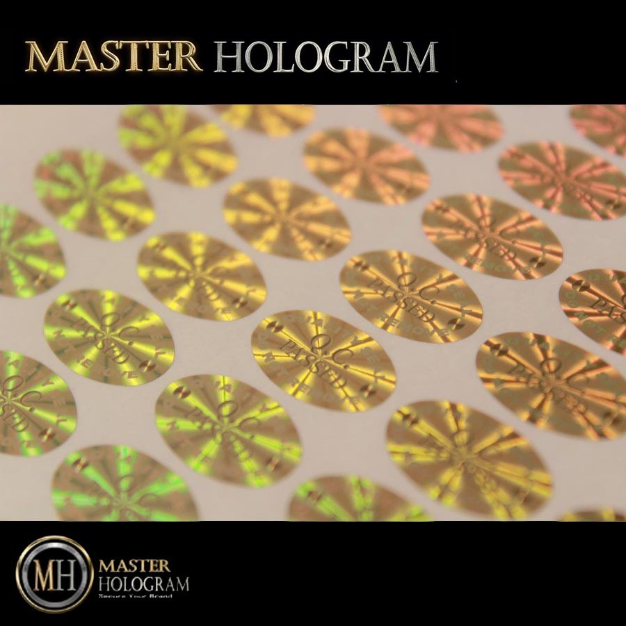

Stiker hologram QC PASS Oval SH016