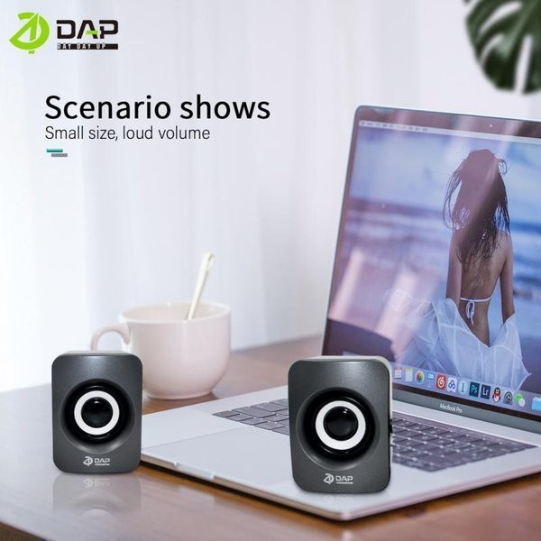 [COD] Speaker Murah Dap Dvy2 Multimedia Speaker - Silver / Sistem Audio Murah / Aksesoris Audio Perangkat Speaker / Speaker Tools DISKON