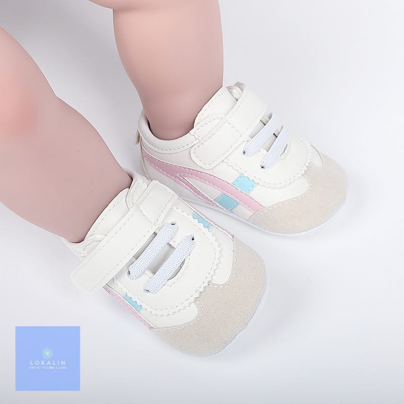 Sepatu Bayi Laki-Laki Asc-Prewalker Sneakers Perempuan 0-14 Bulan