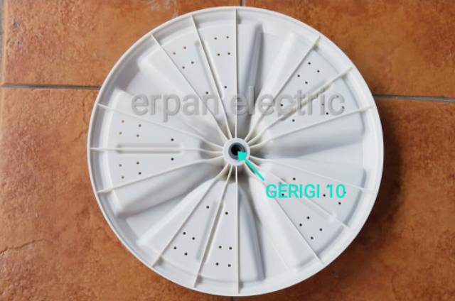 PULSTATOR 9066 MESIN CUCI SHARP AS GERIGI 10 DIAMETER 34CM