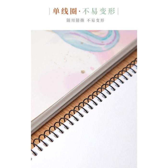 

Unik BUKE Buku Diary Menggambar Sketchbook Drawing Memo Pad Notebook A4 - Limited