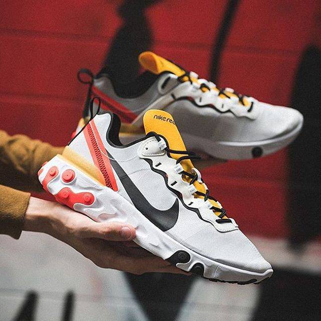 التدخل ضد الرصيف Nike React Element 55 Bright Crimson Kevinstead Com