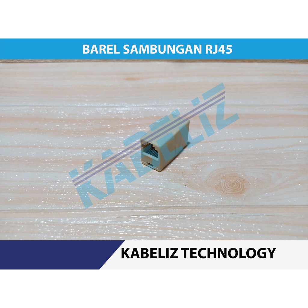 BAREL SAMBUNGAN RJ45 SINGLE